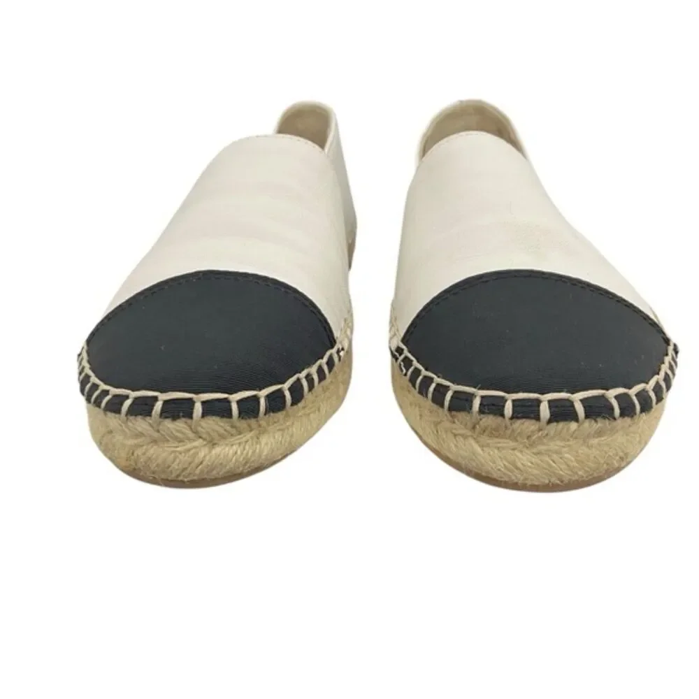 Sam Edelman Krissy Espadrille Leather Classic Chic Comfort Flat Shoes Size 7